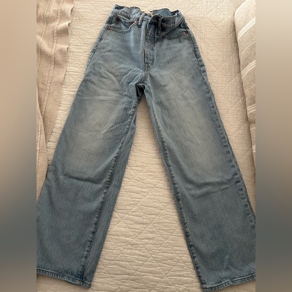Madewell - The perfect vintage wide-leg crop jean